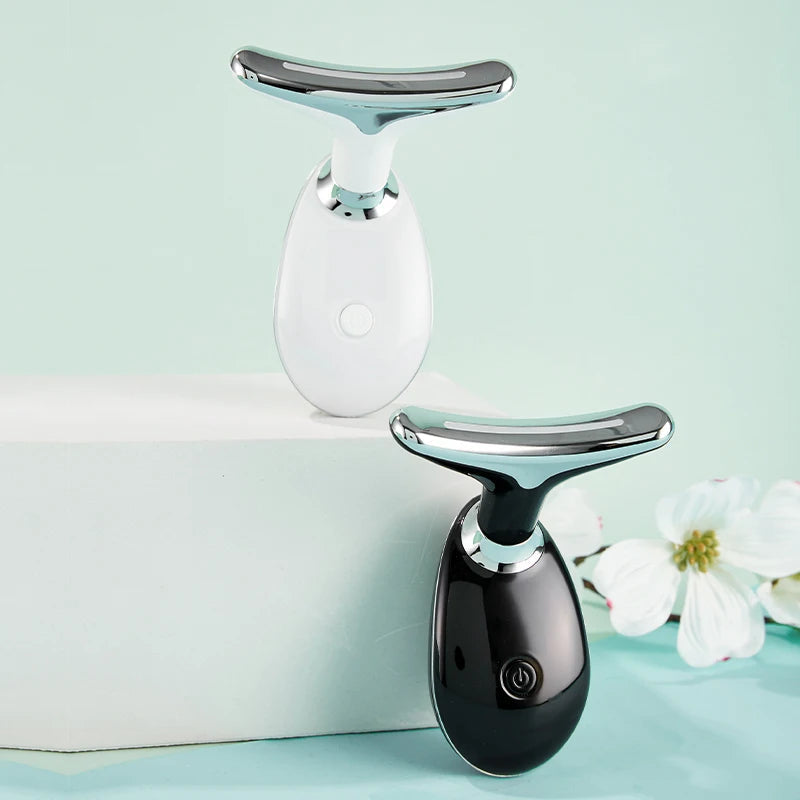Masseur du Cou et du Visage à Micro-courant : technologie avancée pour tonifier, raffermir et rajeunir la peau. Design ergonomique, modes multiples et batterie rechargeable pour une expérience spa professionnelle à domicile. Réduit visiblement rides et ridules, stimule la circulation pour une peau éclatante. Disponible sur Beautytechglobal.net.